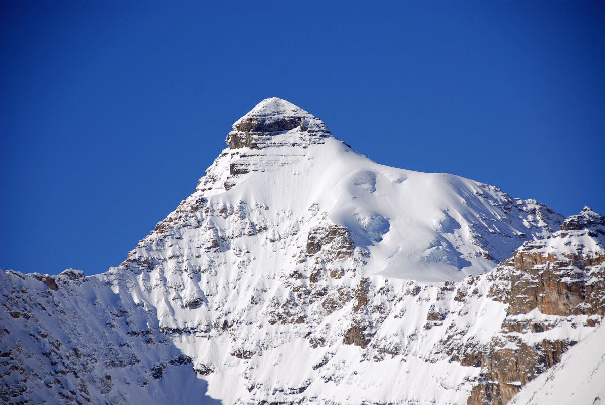 02 Mount Athabasca From Just Before Columbia Icefields On Icefields Parkway